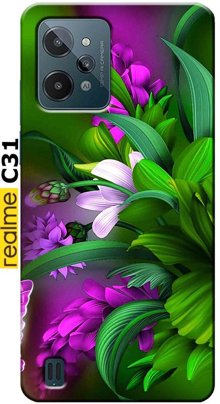 YornoSis Back Cover for Realme C31 2600  (Multicolor, Flexible, Silicon, Pack of: 1)