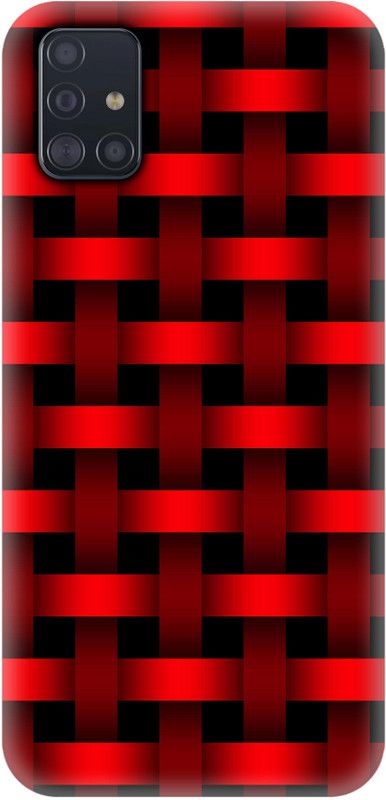 Smutty Back Cover for Samsung Galaxy A51, SM-A515F - Red Sack Print  (Multicolor, Hard Case, Pack of: 1)