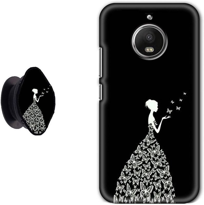 My Swag Back Cover for Motorola Moto E4 Plus (Multicolor, Cases with Holder)  (Multicolor, Cases with Holder, Pack of: 1)