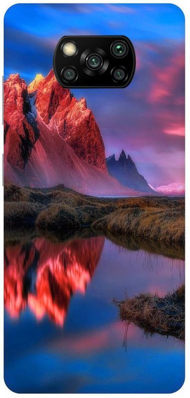 Zaplab Back Cover for POCO X3 Pro,MZB08T6IN, Beautiful Landscape Printed Back Cover  (Multicolor, Hard Case, Pack of: 1)