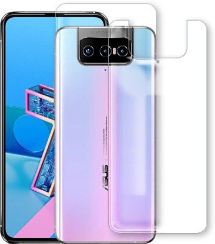 SKSTARK Front and Back Tempered Glass for Asus Zenfone 7 Pro  (Pack of 2)