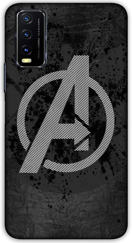 CROKIAN Back Cover for Vivo Y20, Vivo Y12G, Vivo Y20i, Vivo Y12S, Vivo Y20S, Vivo Y20G Avenger Back Cover  (Grey, Hard Case)