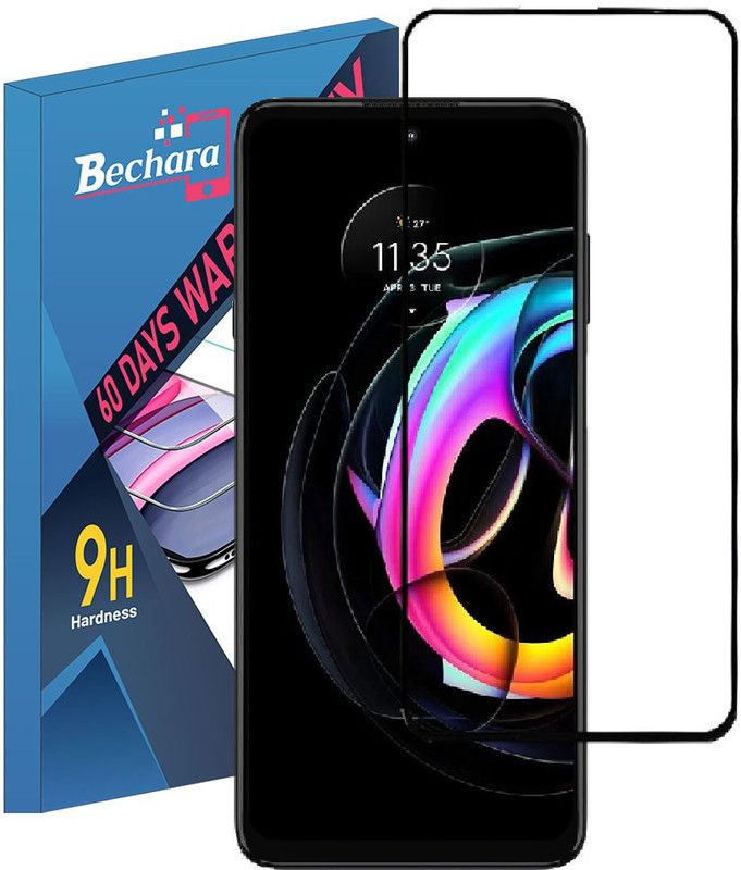 Bechara Edge To Edge Tempered Glass for Moto Edge 20 Fusion  (Pack of 1)