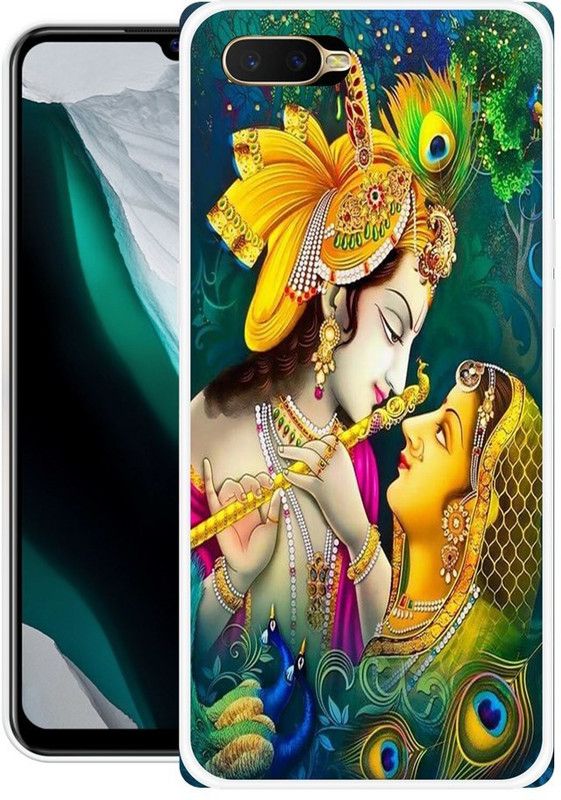 BAGRA Back Cover for Oppo K1  (Multicolor, Grip Case, Silicon)