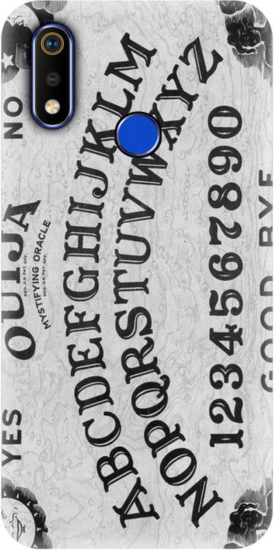 Smutty Back Cover for Realme 3, RMX1825, RMX1821 - Ouija Board Print  (Multicolor, Hard Case, Pack of: 1)