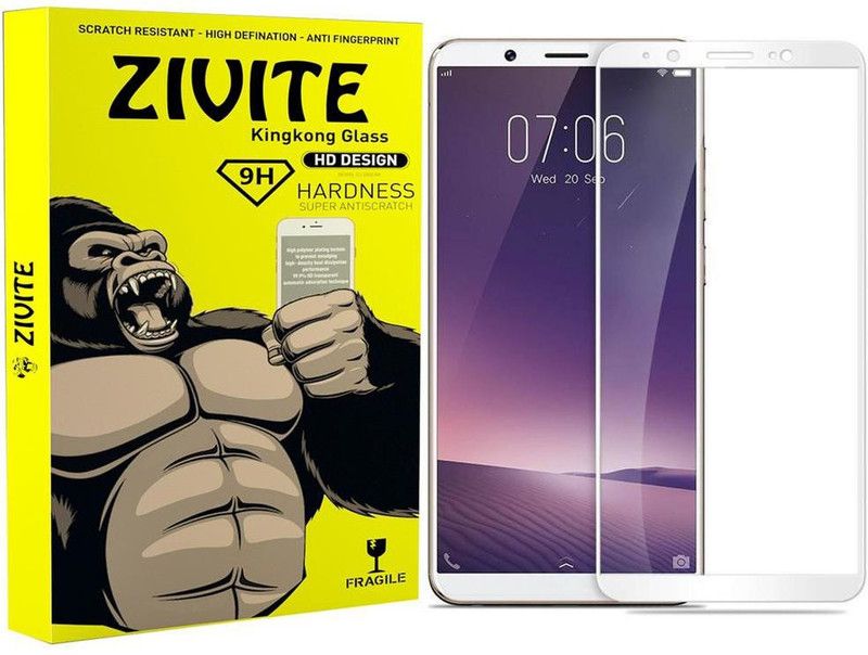 ZIVITE Edge To Edge Tempered Glass for VIVO V7 Plus  (Pack of 1)