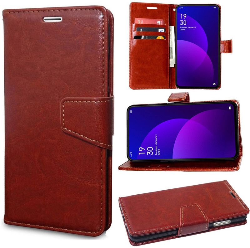 Unistuff Back Cover for OPPO F11 Pro  (Brown, Dual Protection, Pack of: 1)
