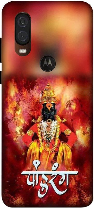 NDCOM Back Cover for Motorola One Vision Shri Vitthal Pandurang Printed  (Multicolor, Hard Case, Pack of: 1)