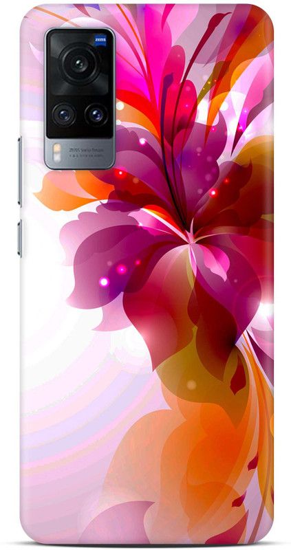 Sankee Back Cover for ViVO X60 / V2045  (Pink, Hard Case)