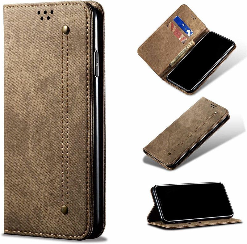 TURTLE Flip Cover for Samsung Galaxy M31  (Khaki, Magnetic Case, Pack of: 1)