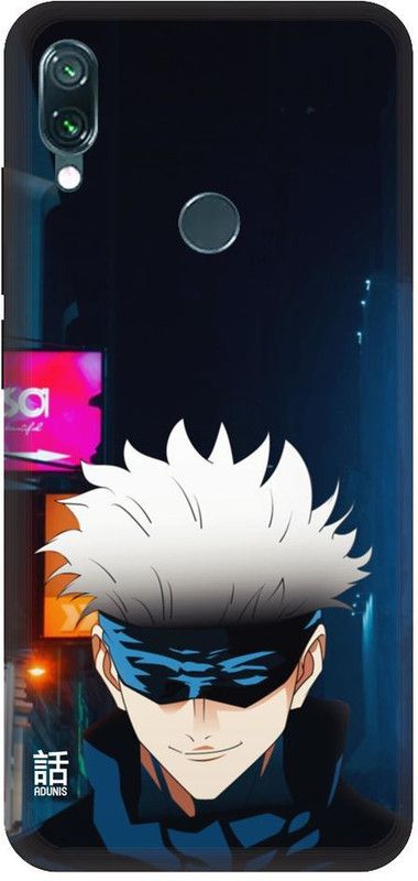 Vinsmoke Back Cover for Redmi Y3 Gojo, Jujustu Kaisen, Anime, Gojo Cover  (Multicolor, Shock Proof)