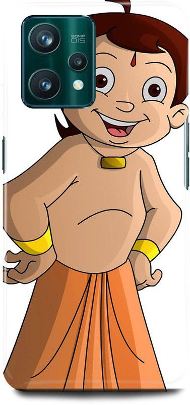 play fast Back Cover for Realme 9 Pro Plus 5G CHOTTA, BHEEM, CARTOON, NICK  (Yellow, Hard Case)