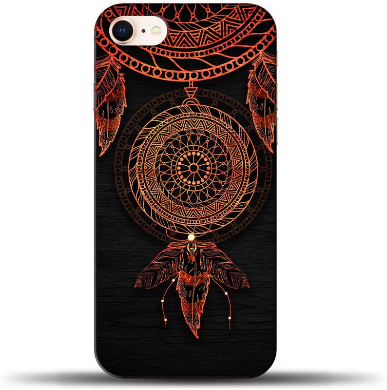 PhoneBukket Back Cover for Apple iPhone 7  (Red, Black, Hard Case, Pack of: 1)
