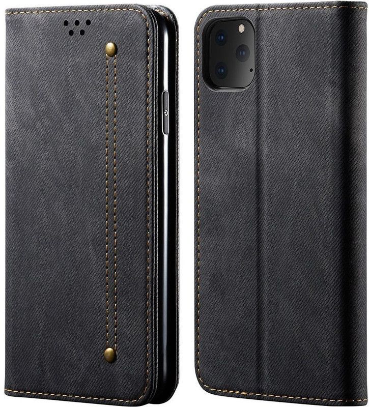 Bepak Wallet Case Cover for Apple iPhone 11 Pro MAX (6.5)  (Black, Magnetic Case, Pack of: 1)