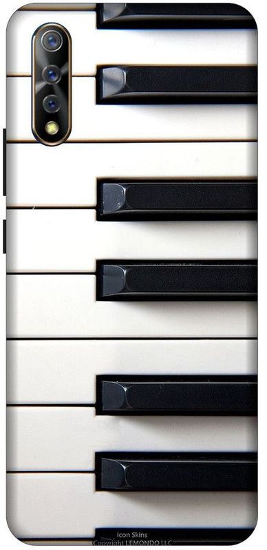 SSMORYA Back Cover for Vivo S1 Piano Printed Back Cover  (Multicolor, Waterproof, Pack of: 1)