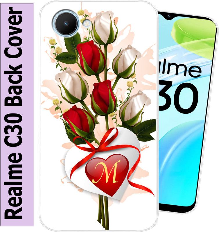 Goldista Back Cover for Realme C30  (Multicolor, Flexible, Silicon, Pack of: 1)