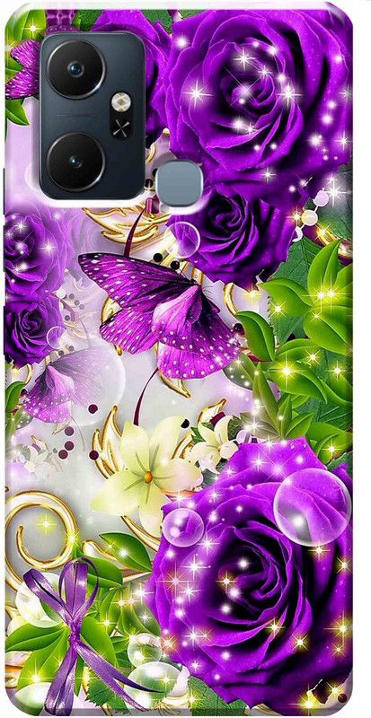 StroFit Back Cover for Infinix Smart 6 Plus 2786  (Multicolor, Anti-radiation, Silicon, Pack of: 1)