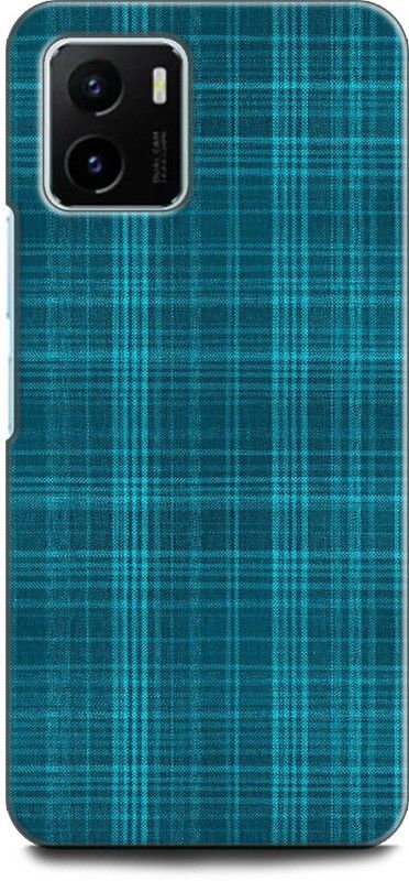 WallCraft Back Cover for Vivo Y15s, V2120 BLUE WALL, TEXTURE, ABSTRACT ART, CELL, GALAXY, SHIRT  (Multicolor, Dual Protection, Pack of: 1)