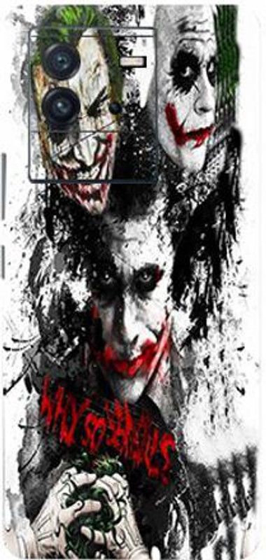BUGGU Jokers For Iqoo Neo 6 5G Skin Guard, IQOO NEO 6 5G Mobile Skin  (Jokers With High Matte Finish.)