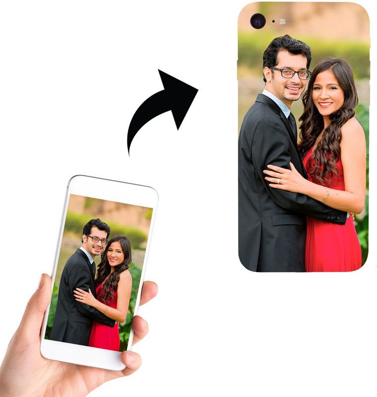 Gifting Wonders Back Cover for Unique iPhone 7 Customised Personalised Photo Printed Mobile cover Own Photos print 3D Cover  (Multicolor, Pack of: 1)