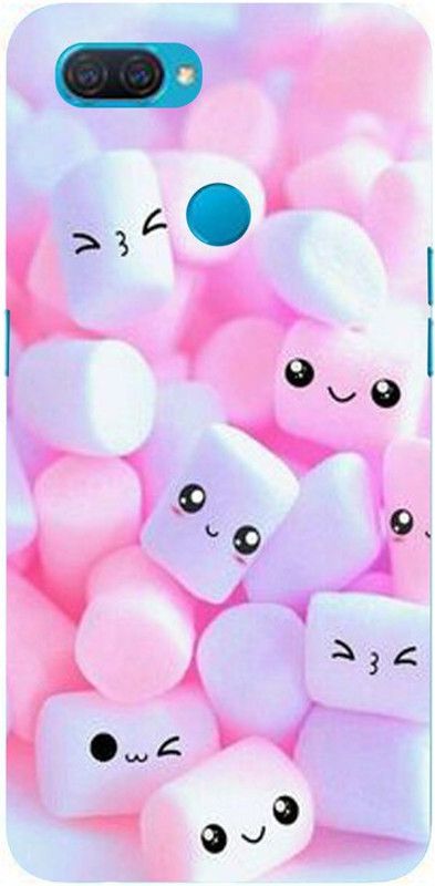 LAKHDATAAR Back Cover for oppo a11k  (White, Pink, Waterproof, Silicon, Pack of: 1)