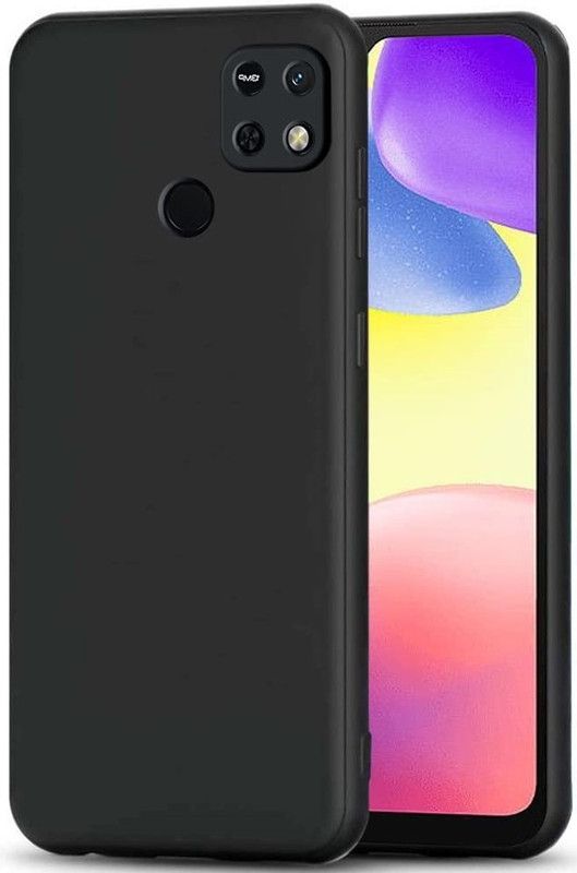Phone Back Cover Back Cover for REDMI 9 Activ  (Black, Grip Case, Pack of: 1)