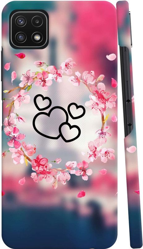 GS PANDA COLLECTIONS Back Cover for SAMSUNG GALAXY A22 5G  (Pink, Blue, Pack of: 1)