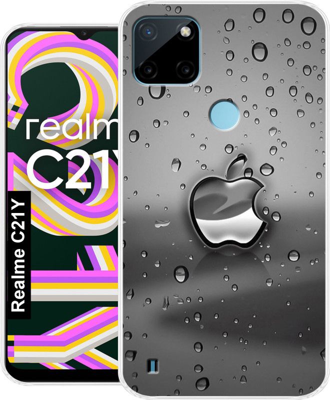 SmartGoldista Back Cover for Realme C21Y Cases & Cover  (Multicolor, Grip Case, Silicon)