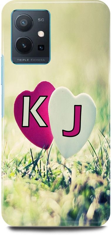 JUGGA Back Cover for OPPO A96, CPH2333, K LOVES J NAME,K NAME, J LETTER, ALPHABET,K LOVE J NAME  (Green, Hard Case, Pack of: 1)