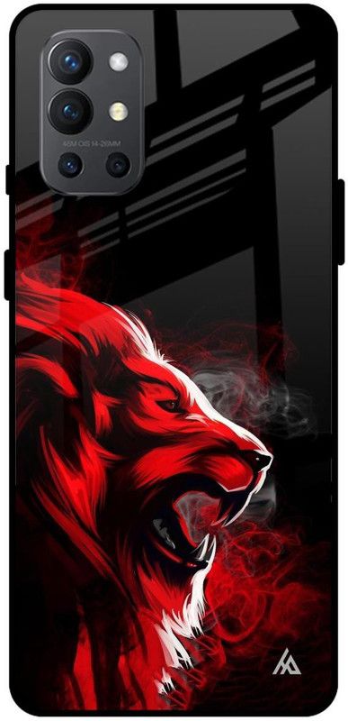 Hocopoco Back Cover for OnePlus 9R  (Black, Red, Grip Case, Silicon, Pack of: 1)