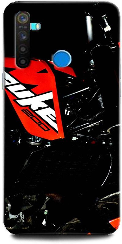 GRAFIQE Back Cover for Realme 5i/ Bike, Duke, Duke Bike Lover, Superbike  (Multicolor, Shock Proof, Pack of: 1)