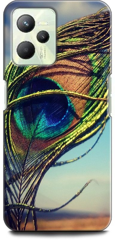 INDICRAFT Back Cover for Realme C35, RMX3511 MOR PANKH, PEACOCK, FEATHER  (Multicolor, Shock Proof, Pack of: 1)