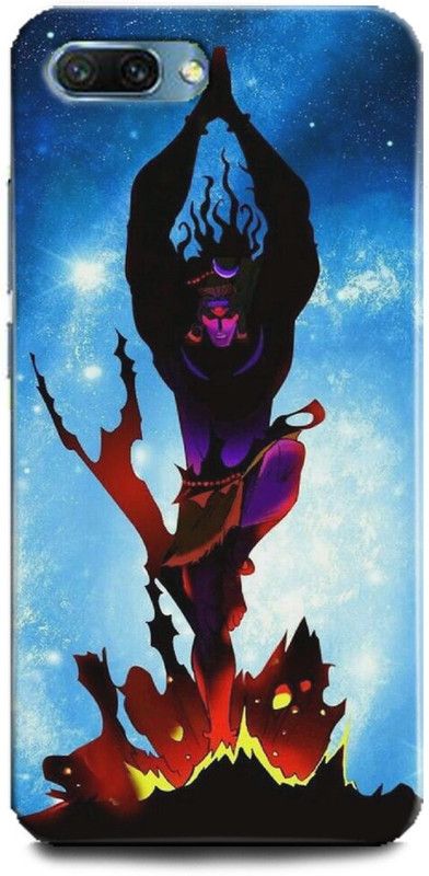 INDICRAFT Back Cover for Honor 10, Shivji, Printed  (Multicolor, Shock Proof)