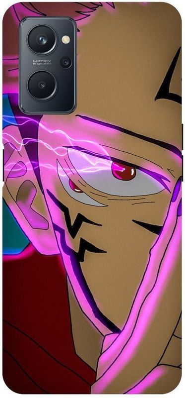 Vinsmoke Back Cover for Realme 9i Sukuna-Jujustu-Kaisen-Gojo-Anime-362263  (Multicolor, Shock Proof)