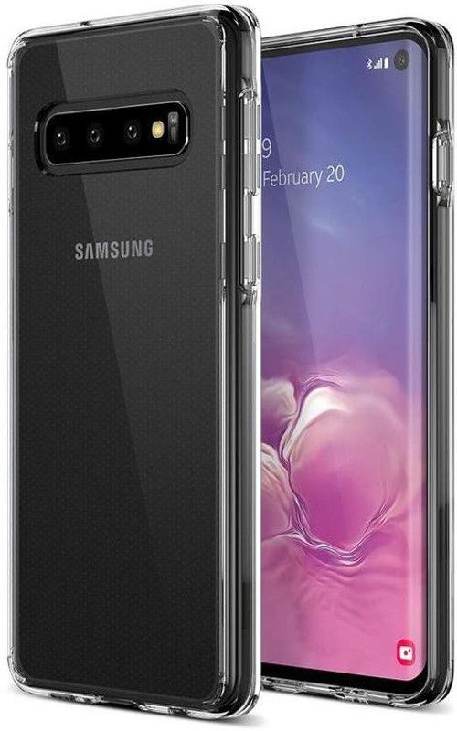 Vaku Luxos Back Cover for Samsung S10 Bayer Series Anti Yellow Transparent Case  (Transparent, Shock Proof, Pack of: 1)