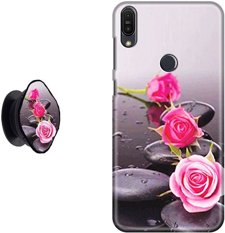 SPBR Back Cover for Asus Zenfone Max Pro M1  (Pink, Purple)