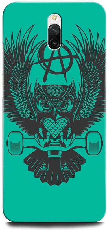 ORBIQE Back Cover for Redmi 8A Dual MZB9027IN OWL, TRIPPY, WORLD, EYE, USA, ILLUMINATI, MASONICO, OWL  (Multicolor, Hard Case, Pack of: 1)