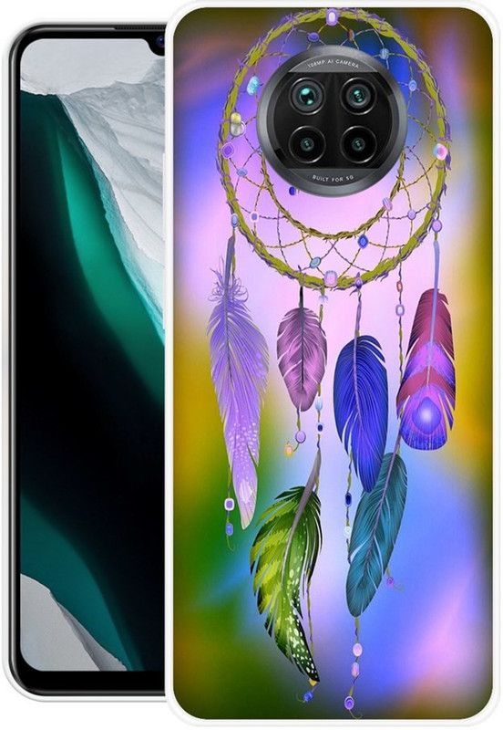 DESILOVE Back Cover for Mi 10i  (Multicolor, Grip Case, Silicon, Pack of: 1)