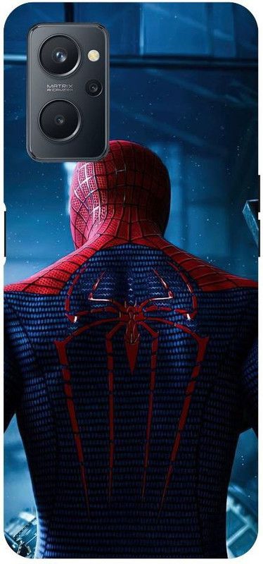 Vinsmoke Back Cover for Realme 9i Spiderman-Spiderman-Logo-Marvel-Comic-Superhero-259160  (Multicolor, Shock Proof)