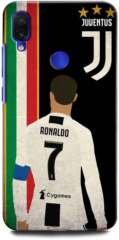 ORBIQE Back Cover for Redmi Note 7S CRISTIANO RONALDO, RONALDO 7, CR, 7, FOOTBALL, SPORTS, REAL MADRID  (Multicolor, Hard Case, Pack of: 1)