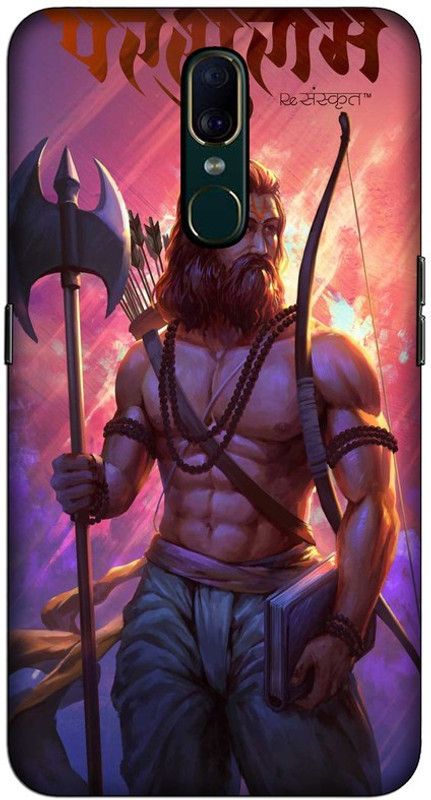 CROKIAN Back Cover for Oppo F11 Parshuram Back Cover  (Multicolor, Hard Case, Pack of: 1)