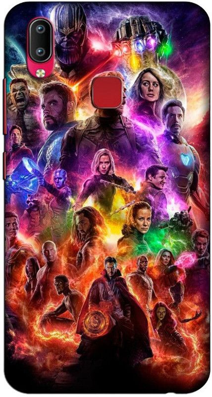CROKIAN Back Cover for Vivo Y95 Avengers Back Cover  (Multicolor, Hard Case, Pack of: 1)