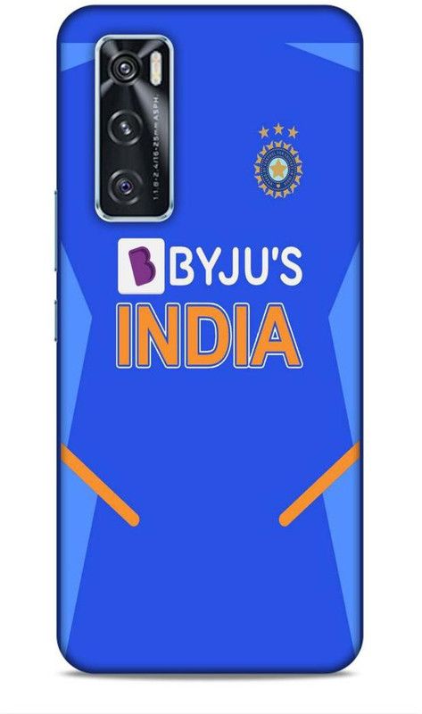 Printastic Back Cover for Vivo V20SE  (Blue, Yellow)