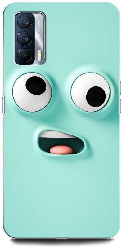 ORBIQE Back Cover for Realme X7 RMX3092 SMILE, SMILE FACE, FUNNY, HAPPY, CARTOON  (Multicolor, Hard Case, Pack of: 1)