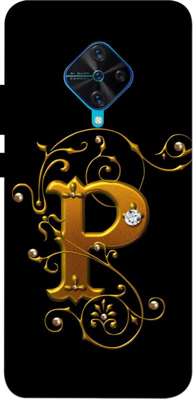 Ekish Back Cover for Vivo S1 Pro  (Black, Gold, Pack of: 1)