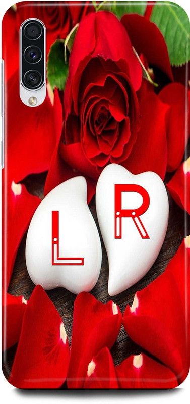 JUGGA Back Cover for Honor 9x Pro, L LOVES R NAME,L NAME, R LETTER, ALPHABET,L LOVE R NAME  (Red, Hard Case, Pack of: 1)