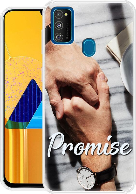 Fashionury Back Cover for Samsung Galaxy M21, Samsung Galaxy M30s  (Multicolor, Grip Case, Silicon, Pack of: 1)