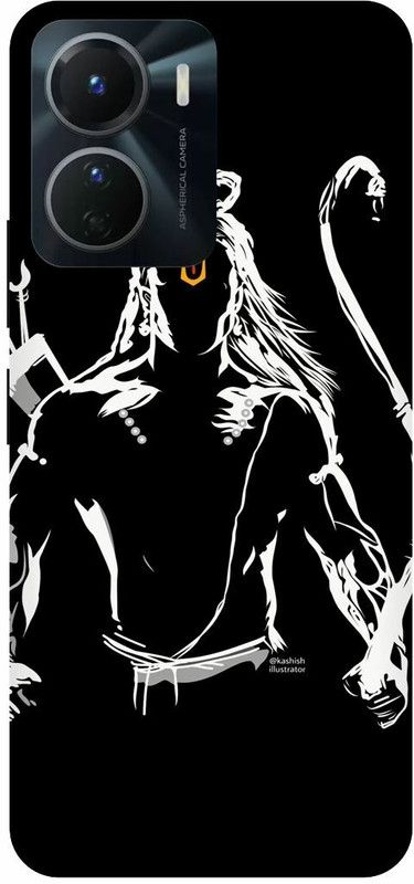 COVERJET Back Cover for VIVO Y16-JAI- SHREE- RAM- VISHNU- AVTAR- GOD  (Black, Hard Case, Pack of: 1)