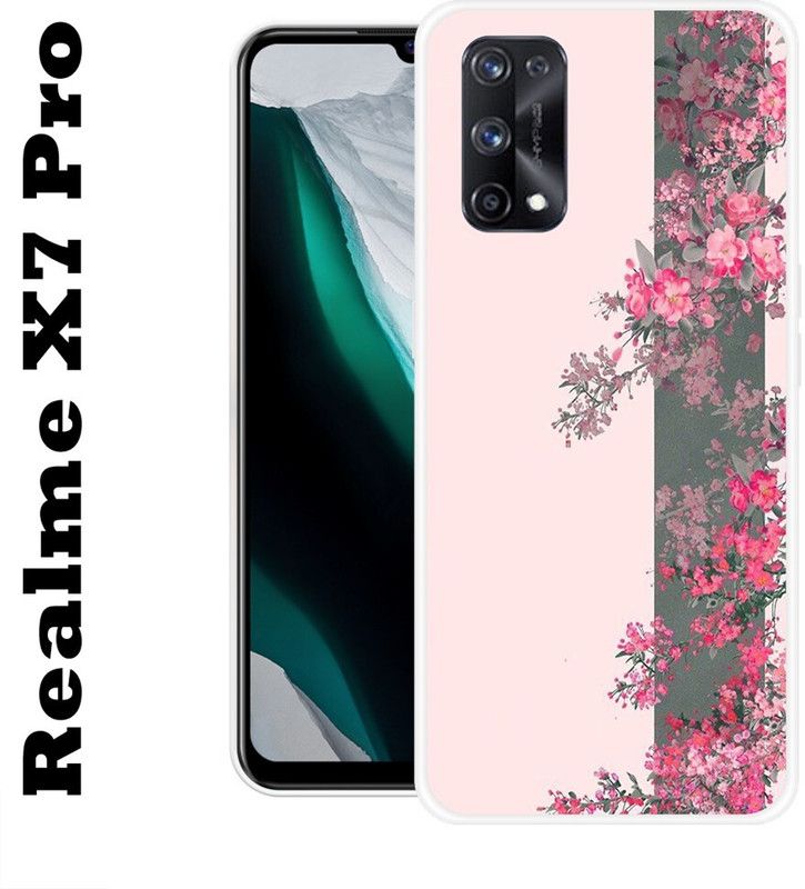 satyman Back Cover for Realme X7 Pro  (Multicolor, Dual Protection, Silicon, Pack of: 1)