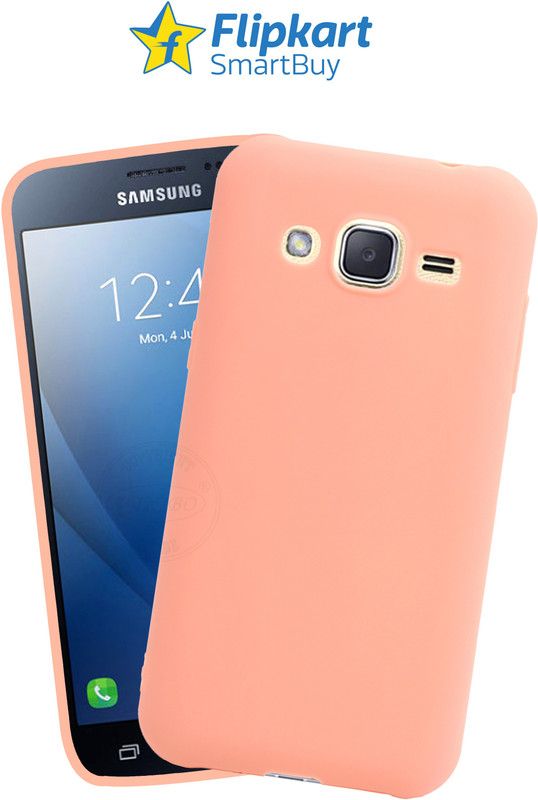 Flipkart SmartBuy Back Cover for Samsung Galaxy J2, Samsung Galaxy J2 - 2015  (Pink, Grip Case, Pack of: 1)